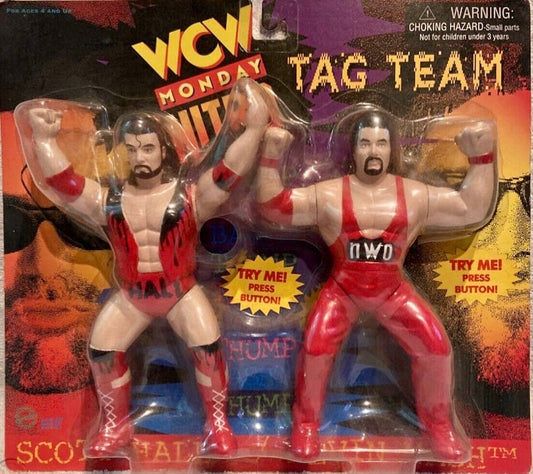 WCW OSFTM Vibrating Tag Teams The Outsiders: Scott Hall & Kevin Nash