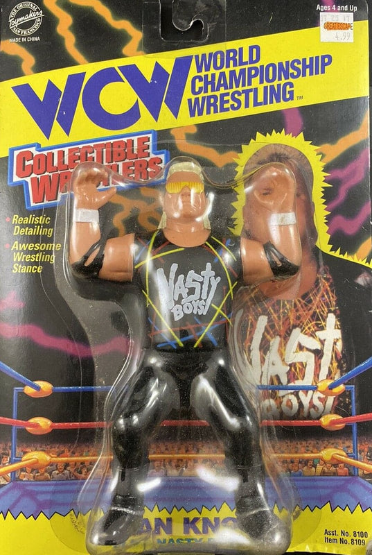 WCW OSFTM Collectible Wrestlers [LJN Style] Collectible Wrestlers Series 1 Brian Knobs Action & Toy Figures PWcatalog