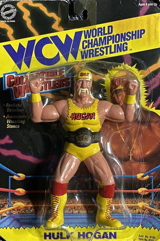 WCW OSFTM Collectible Wrestlers [LJN Style] Collectible Wrestlers Series 1 Hulk Hogan Action & Toy Figures PWcatalog