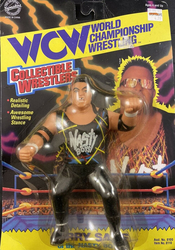 WCW OSFTM Collectible Wrestlers [LJN Style] Collectible Wrestlers Series 1 Jerry Sags Action & Toy Figures PWcatalog