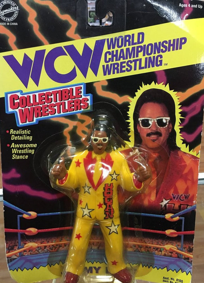 WCW OSFTM Collectible Wrestlers [LJN Style] Collectible Wrestlers Series 1 Jimmy Hart [With Dark Skin] Action & Toy Figures PWcatalog