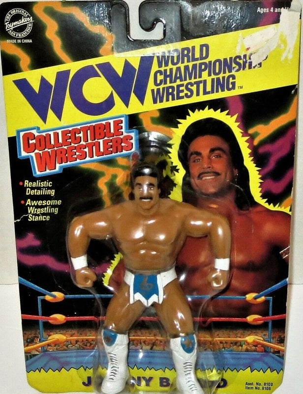 WCW OSFTM Collectible Wrestlers [LJN Style] Collectible Wrestlers Series 1 Johnny B. Badd Action & Toy Figures PWcatalog