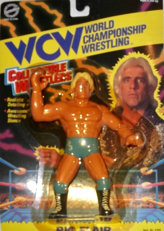 WCW OSFTM Collectible Wrestlers [LJN Style] Collectible Wrestlers Series 1 Ric Flair [With Blue Trunks & Black Boots] Action & Toy Figures PWcatalog