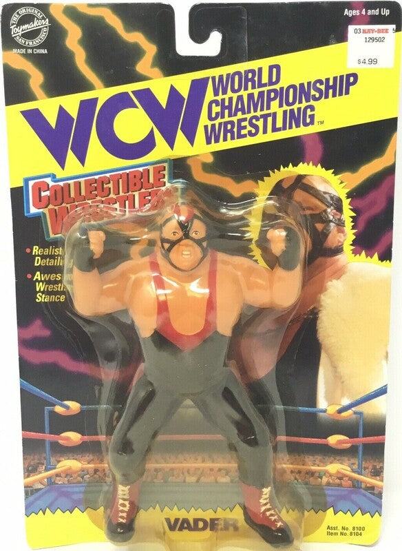 WCW OSFTM Collectible Wrestlers [LJN Style] Collectible Wrestlers Series 1 Vader Action & Toy Figures PWcatalog