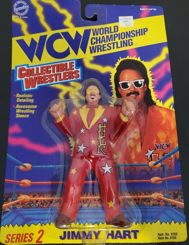WCW OSFTM Collectible Wrestlers [LJN Style] Collectible Wrestlers Series 2 Jimmy Hart [With Red Suit] Action & Toy Figures PWcatalog