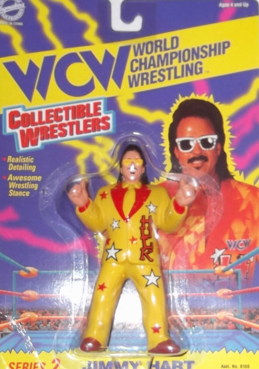 WCW OSFTM Collectible Wrestlers [LJN Style] Collectible Wrestlers Series 2 Jimmy Hart [With Yellow Suit]