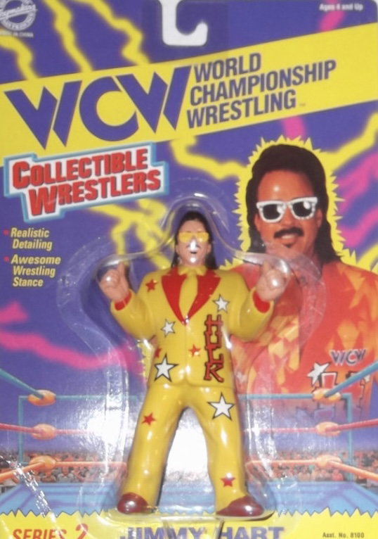 WCW OSFTM Collectible Wrestlers [LJN Style] Collectible Wrestlers Series 2 Jimmy Hart [With Yellow Suit] Action & Toy Figures PWcatalog