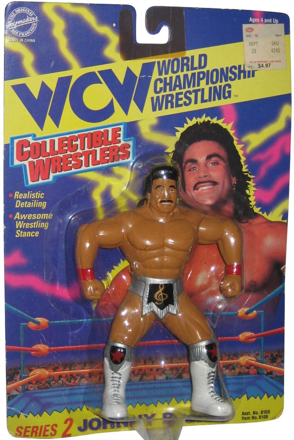 WCW OSFTM Collectible Wrestlers [LJN Style] Collectible Wrestlers Series 2 Johnny B. Badd Action & Toy Figures PWcatalog