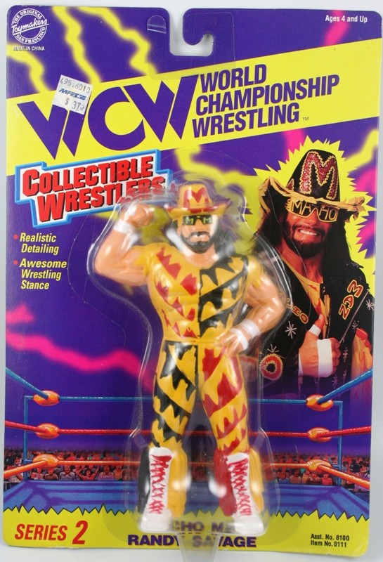 WCW OSFTM Collectible Wrestlers [LJN Style] Collectible Wrestlers Series 2 "Macho Man" Randy Savage Action & Toy Figures PWcatalog