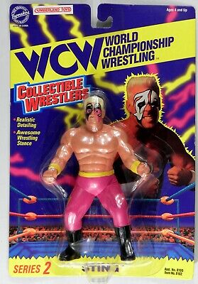 WCW OSFTM Collectible Wrestlers [LJN Style] Collectible Wrestlers Series 2 Sting [With Pink Tights] Action & Toy Figures PWcatalog