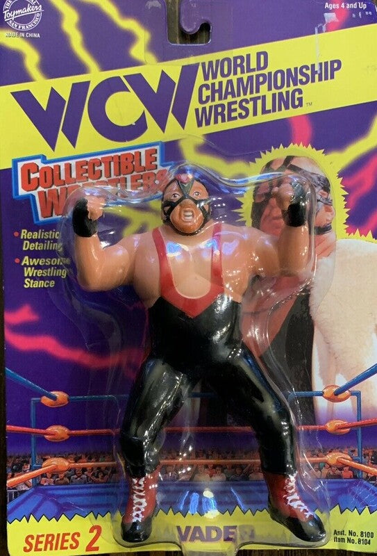 WCW OSFTM Collectible Wrestlers [LJN Style] Collectible Wrestlers Series 2 Vader Action & Toy Figures PWcatalog
