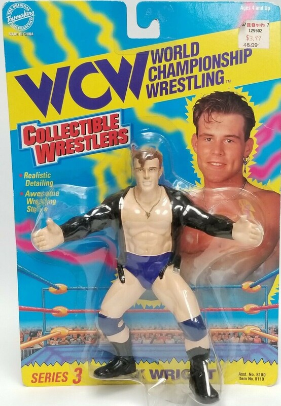 WCW OSFTM Collectible Wrestlers [LJN Style] Collectible Wrestlers Series 3 Alex Wright Action & Toy Figures PWcatalog