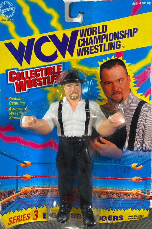WCW OSFTM Collectible Wrestlers [LJN Style] Collectible Wrestlers Series 3 Big Bubba Rogers Action & Toy Figures PWcatalog