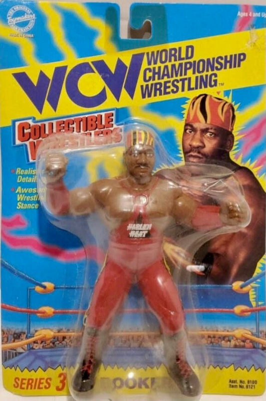 WCW OSFTM Collectible Wrestlers [LJN Style] Collectible Wrestlers Series 3 Booker T [With Red Gear]