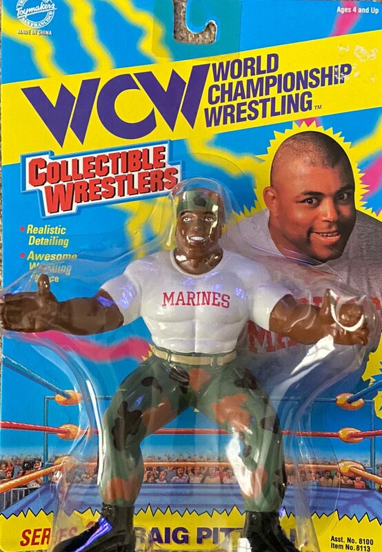 WCW OSFTM Collectible Wrestlers [LJN Style] Collectible Wrestlers Series 3 Craig Pittman Action & Toy Figures PWcatalog