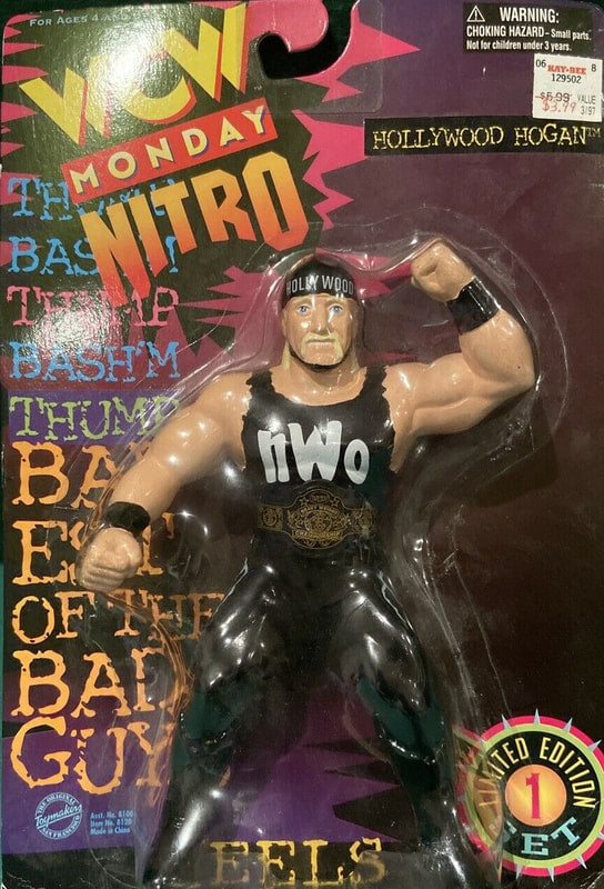 WCW OSFTM Collectible Wrestlers [LJN Style] Limited Edition Set 1 "Heels" Hollywood Hogan Action & Toy Figures PWcatalog