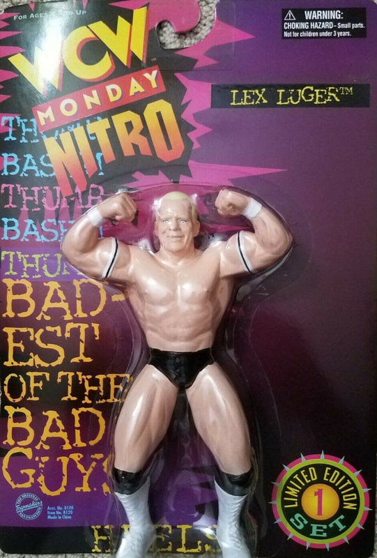 WCW OSFTM Collectible Wrestlers [LJN Style] Limited Edition Set 1 "Heels" Lex Luger Action & Toy Figures PWcatalog