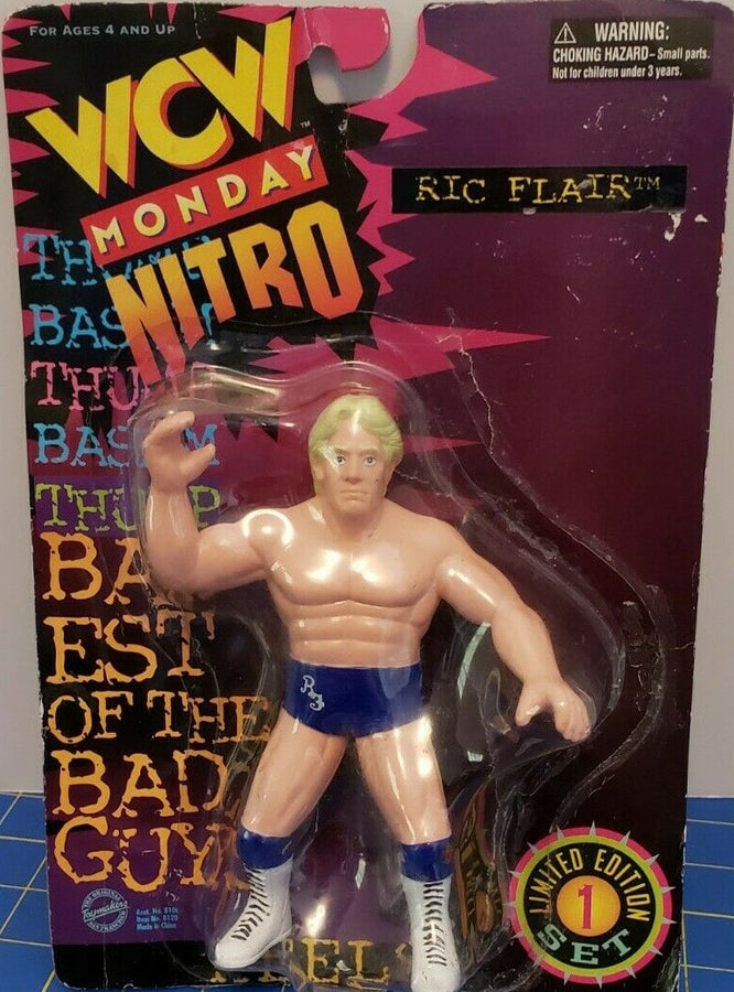 WCW OSFTM Collectible Wrestlers [LJN Style] Limited Edition Set 1 "Heels" Ric Flair Action & Toy Figures PWcatalog