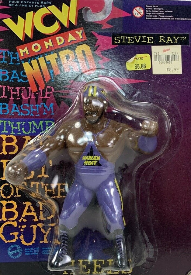 WCW OSFTM Collectible Wrestlers [LJN Style] Limited Edition Set 1 "Heels" Stevie Ray Action & Toy Figures PWcatalog
