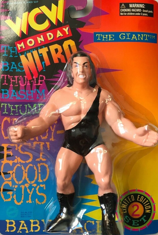 WCW OSFTM Collectible Wrestlers [LJN Style] Limited Edition Set 2 "Baby Faces" The Giant Action & Toy Figures PWcatalog