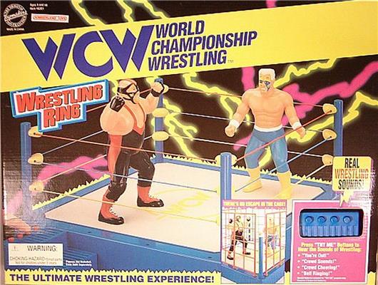 WCW OSFTM Collectible Wrestlers [LJN Style] Wrestling Ring