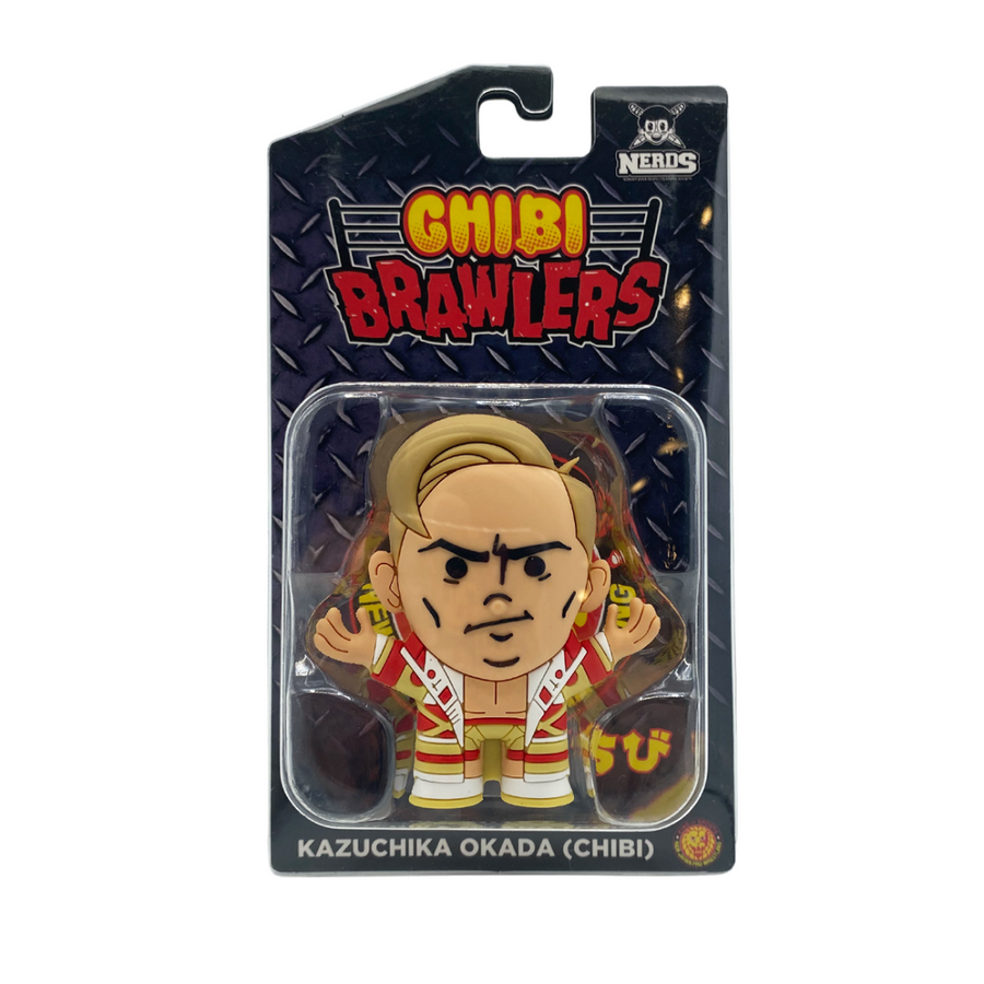 NJPW Pro Wrestling Tees Chibi Brawlers Kazuchika Okada [Chibi] Action & Toy Figures PWcatalog