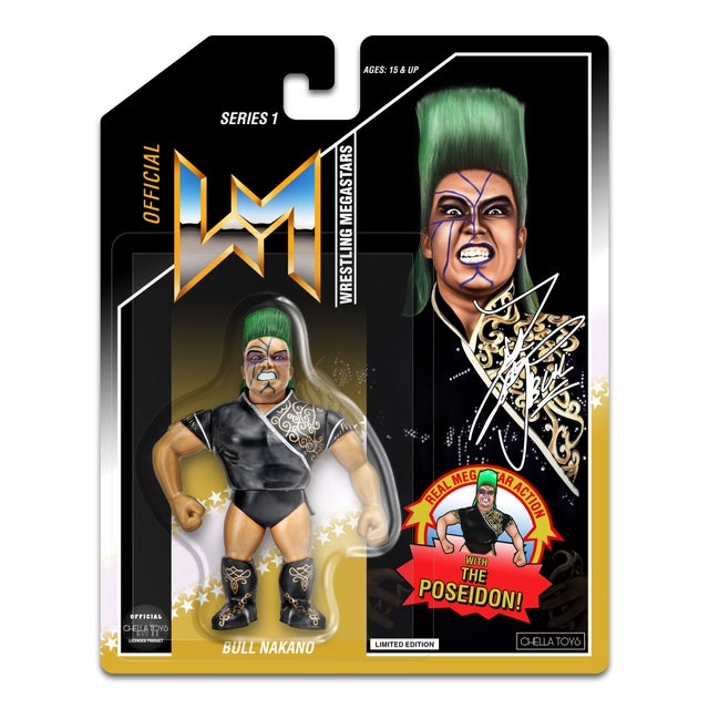 Chella Toys Wrestling Megastars 1 Bull Nakano Action & Toy Figures Pwcatalog