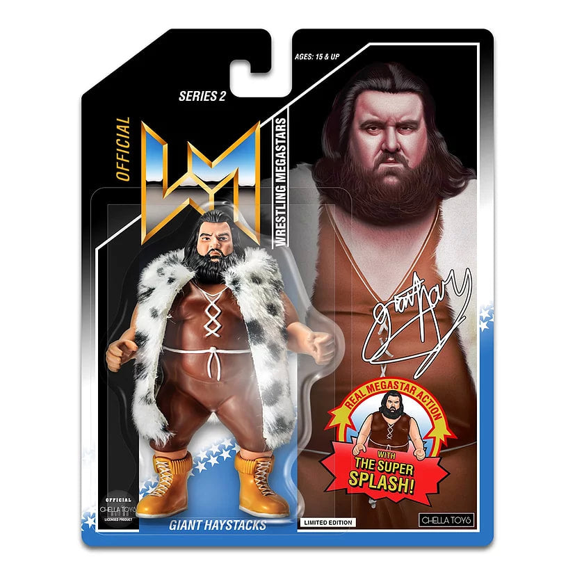 Chella Toys Wrestling Megastars 2 Limited Edition Giant Haystacks Action & Toy Figures Pwcatalog