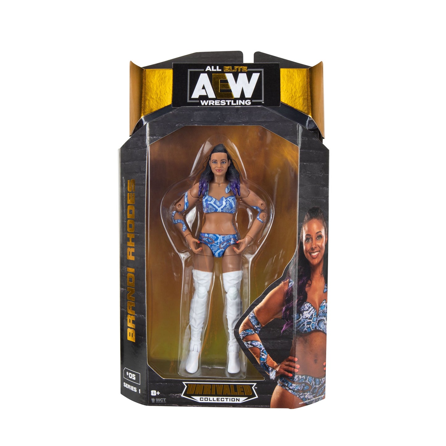 AEW Jazwares Unrivaled Collection 1 #05 Brandi Rhodes