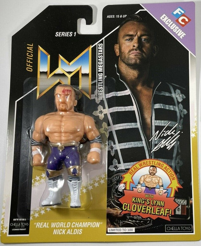 Chella Toys Wrestling Megastars 1 "Real World Champion" Nick Aldis [Exclusive]