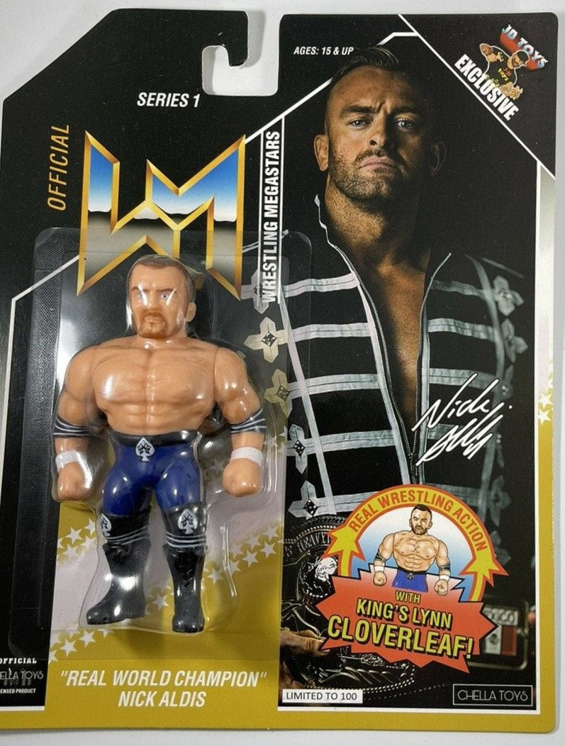 Chella Toys Wrestling Megastars 1 "Real World Champion" Nick Aldis [Exclusive]