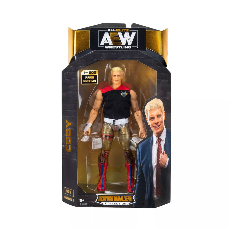 AEW Jazwares Unrivaled Collection 1 #07 Cody [Rare Edition] Action & Toy Figures PWcatalog