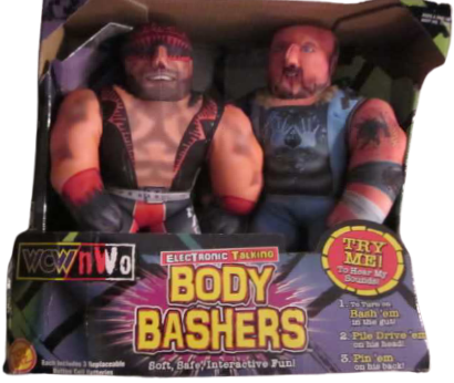 WCW Toy Biz Body Bashers "Macho Man" Randy Savage & Diamond Dallas Page