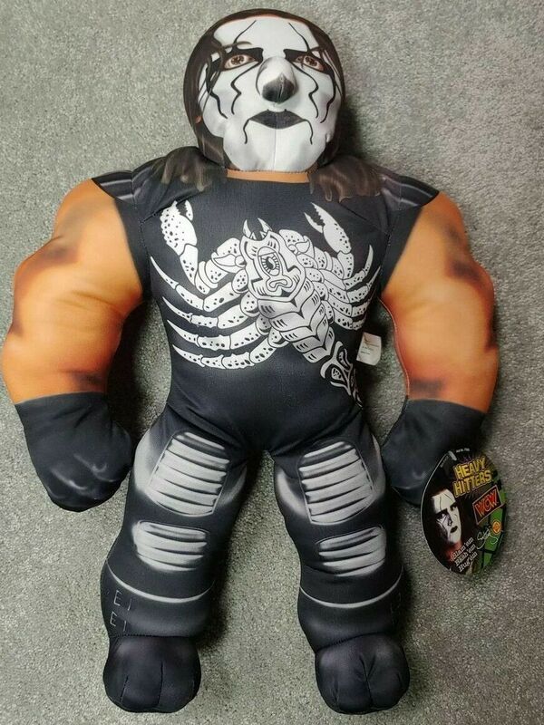 WCW Toy Biz Heavy Hitters Sting [Black & White] Action & Toy Figures PWcatalog