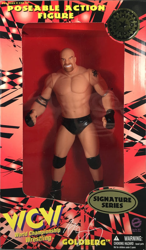 WCW OSFTM 12" Signature Series Goldberg