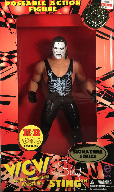 WCW OSFTM 12" Signature Series Exclusives Sting [Exclusive]