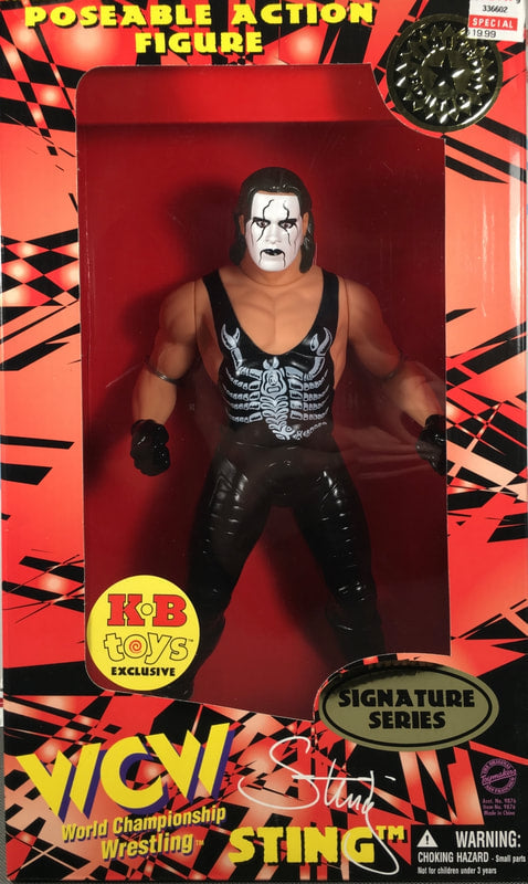 WCW OSFTM 12" Signature Series Exclusives Sting [Exclusive] Action & Toy Figures PWcatalog