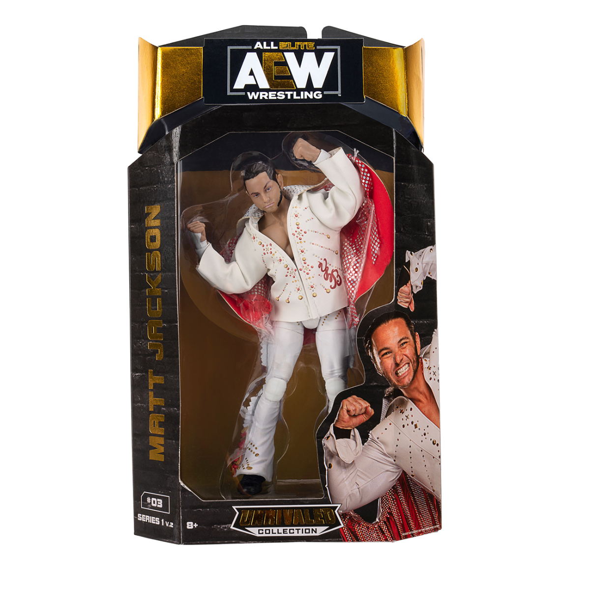 AEW Jazwares Unrivaled Collection 1B #03 Matt Jackson