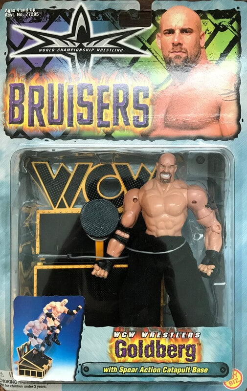WCW Toy Biz Bruisers Goldberg