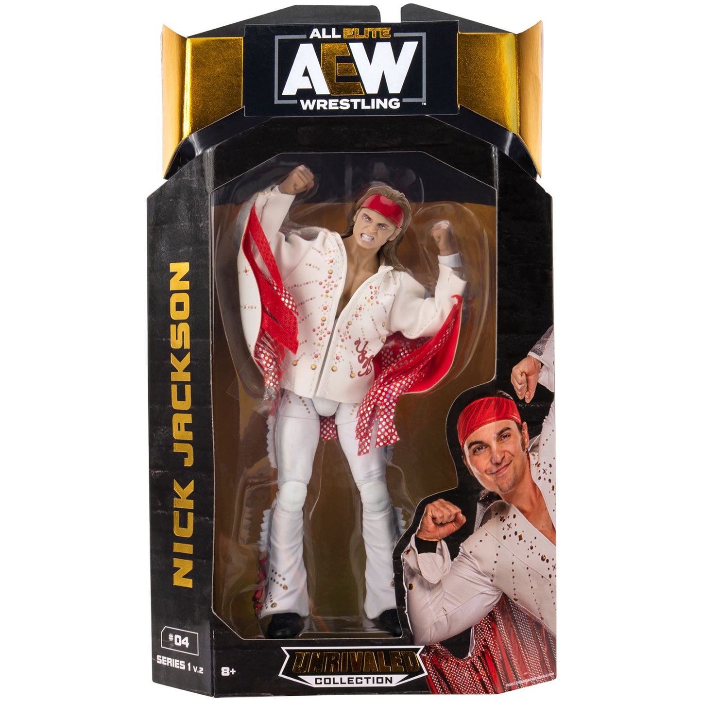 AEW Jazwares Unrivaled Collection 1B #04 Nick Jackson