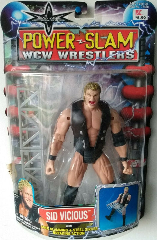 WCW Toy Biz Power Slam Sid Vicious