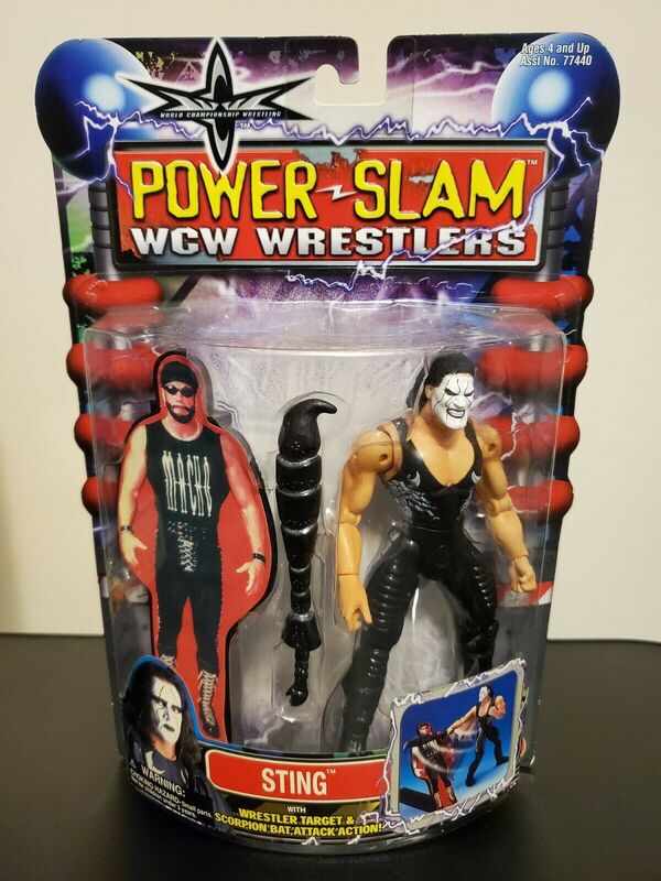 WCW Toy Biz Power Slam Sting Action & Toy Figures PWcatalog