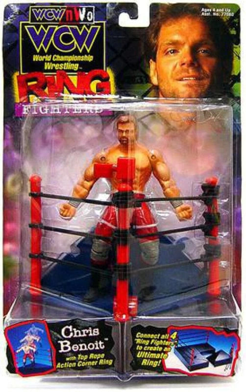 WCW Toy Biz Ring Fighters Chris Benoit [With Red Tights] Action & Toy Figures PWcatalog