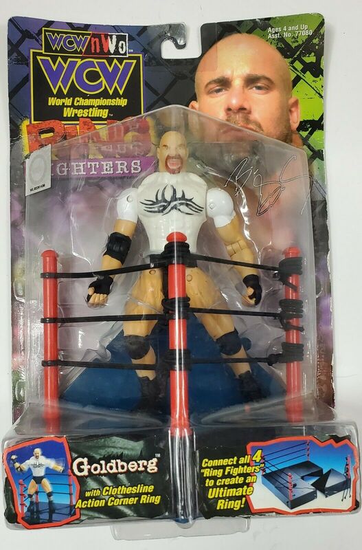 WCW Toy Biz Ring Fighters Goldberg