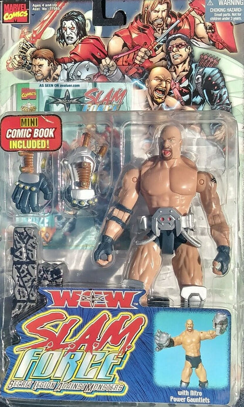 WCW Toy Biz S.L.A.M. Force Goldberg