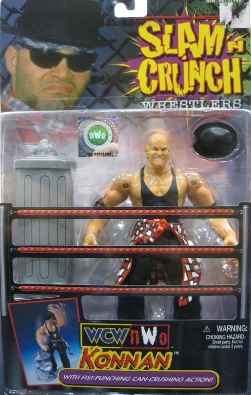 WCW Toy Biz Slam 'N' Crunch Konnan