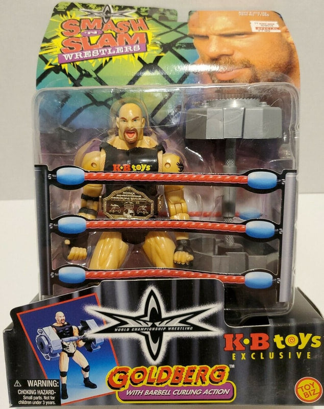 WCW Toy Biz Smash 'N' Slam Goldberg [Exclusive] Action & Toy Figures PWcatalog