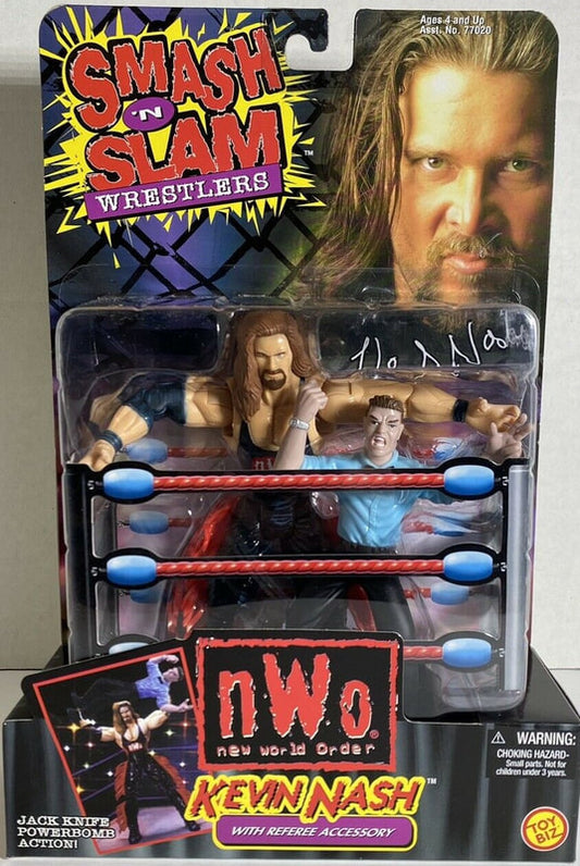 WCW Toy Biz Smash 'N' Slam Kevin Nash [With Red Tassels]