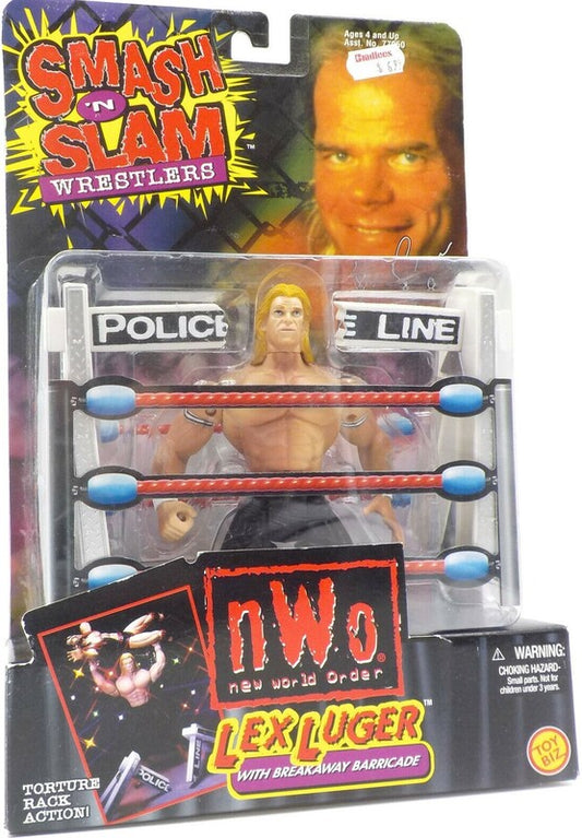WCW Toy Biz Smash 'N' Slam Lex Luger [Without Shirt]
