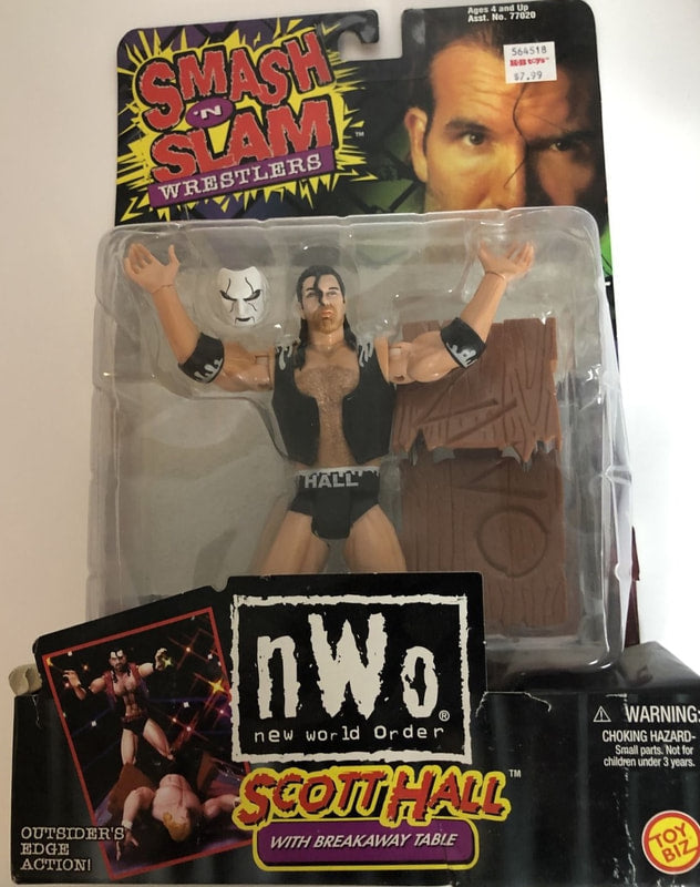 WCW Toy Biz Smash 'N' Slam Scott Hall [nWo Hollywood] Action & Toy Figures PWcatalog